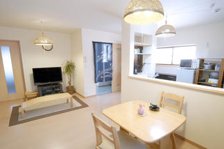 広々として明るく開放的なLDKへ