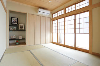 和の空間を残して