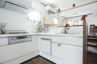 奥様にあわせたキッチン