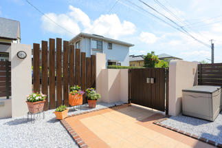 玄関からの景色