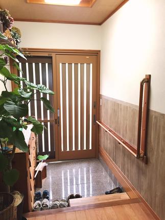 室内もスリット効果で明るくなりました