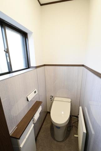 清掃性の高いトイレ