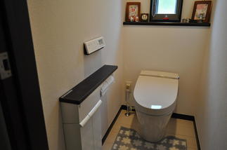 1階トイレの取替え