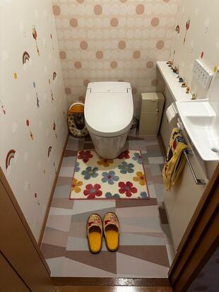 八幡西区 I 様邸～トイレ空間が一気に可愛くなるリフォーム～