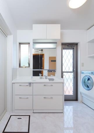 洗面脱衣所　施工後