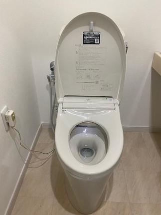 施工後 トイレ アメージュZ