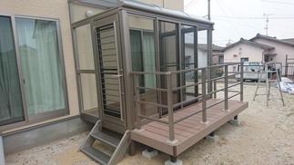 風を採り込む開口で、乾きも満足、湿気もこもりにくい！