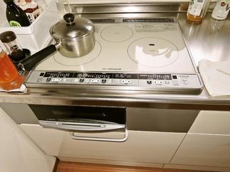 キッチンは「アレスタ」のI型を取り付けました。