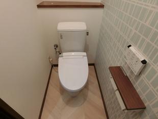 アメージュZ～壁紙・床も一新し、オシャレなトイレ空間に～