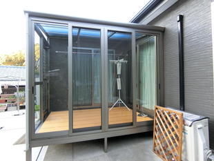 とっても便利なサンルーム　