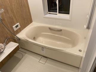 広くなったお風呂でのびのびバスタイム