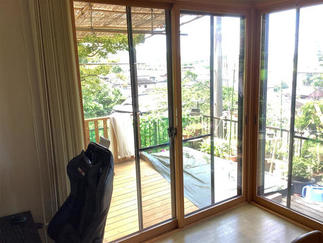 日差しが強い南・西側の日差し対策に