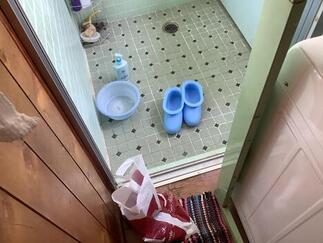 Before　出入口がせばまり、出入りが大変