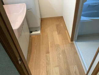 洗面脱衣室　after