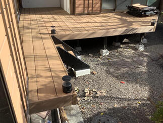 ウッドデッキ全体