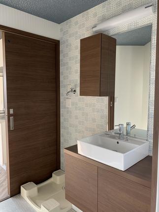 洗面化粧台交換