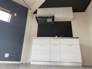 コンパクトキッチン取付