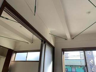 天井の開放感