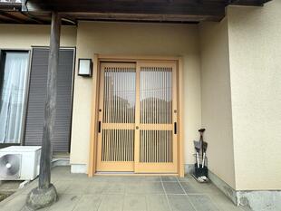 1dayリフォーム　玄関引戸