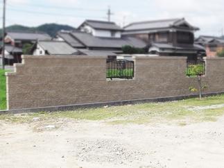 ブロック塀工事　After