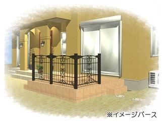 テラス工事　イメージパース