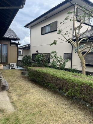 守谷市/冬支度の剪定・芝刈り｜お庭が見違えるほどすっきり