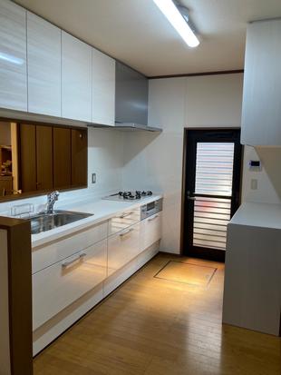 システムキッチン完成しました！