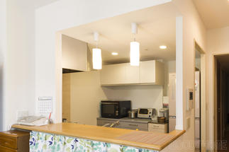 閉ざされたキッチンを開放しLDKに