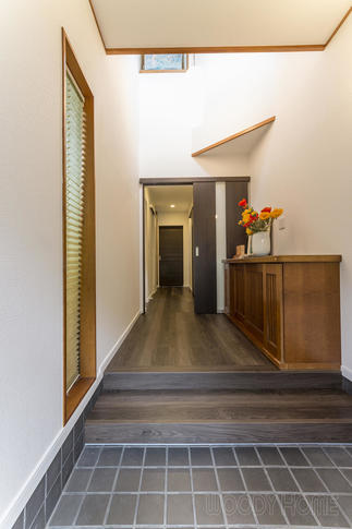 上がり易くなった玄関