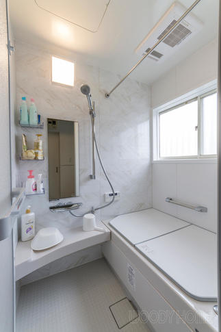 冷たい在来からスパージュに入れ替えた浴室