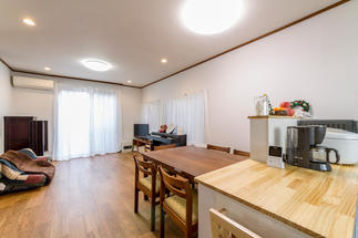 暖かくなったリビング・ダイニング