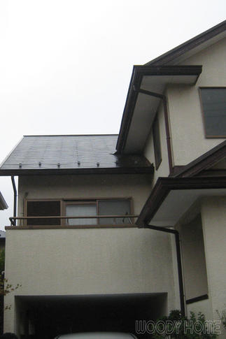 屋根と外壁との収まり