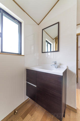 シンプルで使いやすい洗面