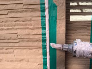 目地コーキングの打ち換え