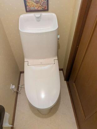 千葉市若葉区　リクシルアメージュシャワートイレで節水