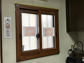 キッチン小窓　施工後