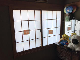 和室横窓　施工後