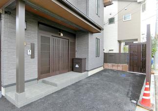 和風自動ドア玄関