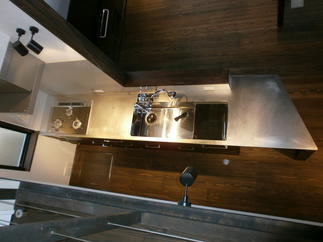 H邸　手作りのオリジナルキッチン2