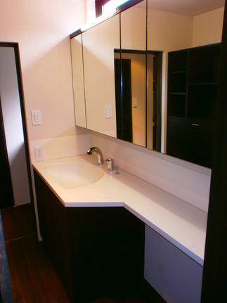 オリジナル　洗面キャビネット