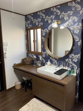 ちょっとした事は洗面室で