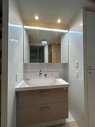 S様邸　洗面化粧台取替工事