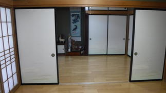 畳の部屋をお手入れ簡単なフローリングに