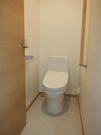 トイレも新設しました！