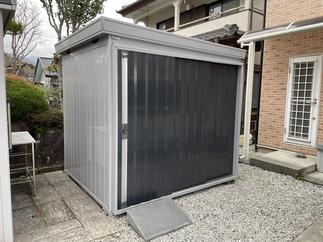 イナバの倉庫で収納充実！