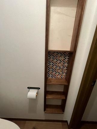 トイレ収納DIY②