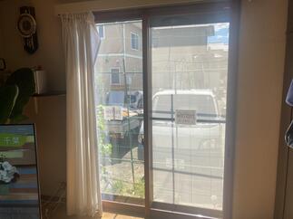 リビング開口部も内窓設置