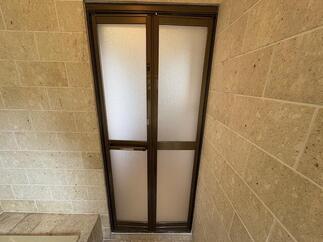 リシェント折れ戸にリフォーム