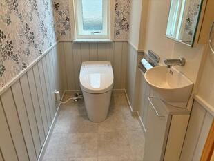 北欧スタイルのトイレルームが完成しました！（IN南アルプス市）