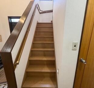 階段手すり後付けリフォーム！(IN南アルプス市）